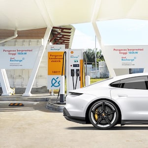 Shell recharge with parkeasy and bonuslink