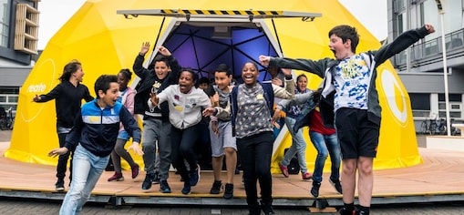 Kindergarten in the Donglian resettlement village