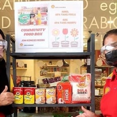 Community Food Box for the underprivileged