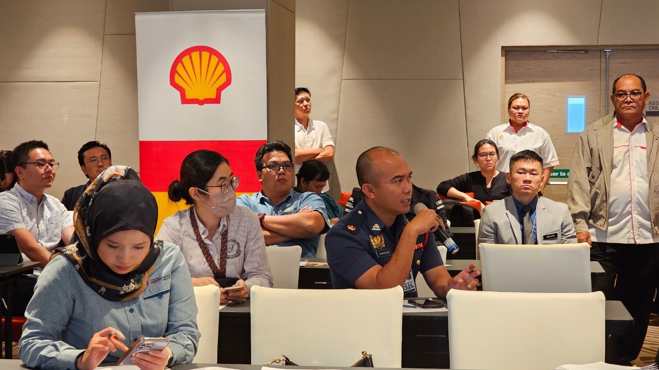 Shell MDS emergency response training paricipants