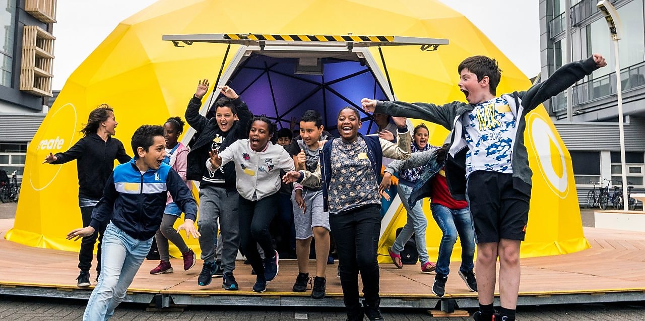 Kindergarten in the Donglian resettlement village