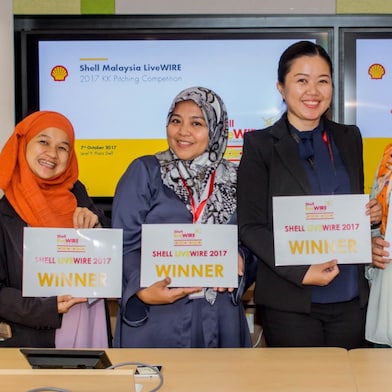 2017 Sabah Shell LiveWIRE Winners