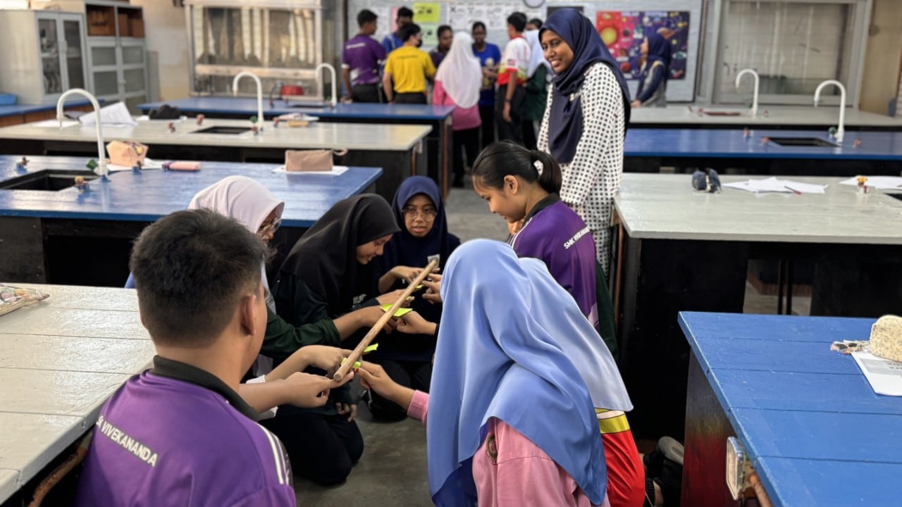 Group activity during SMK Vivekananda’s 2-day NXplorers Workshop