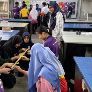 Group activity during SMK Vivekananda’s 2-day NXplorers Workshop