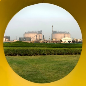India Photography Project, The Netherlands, 2014 - Hazira LNG tanks