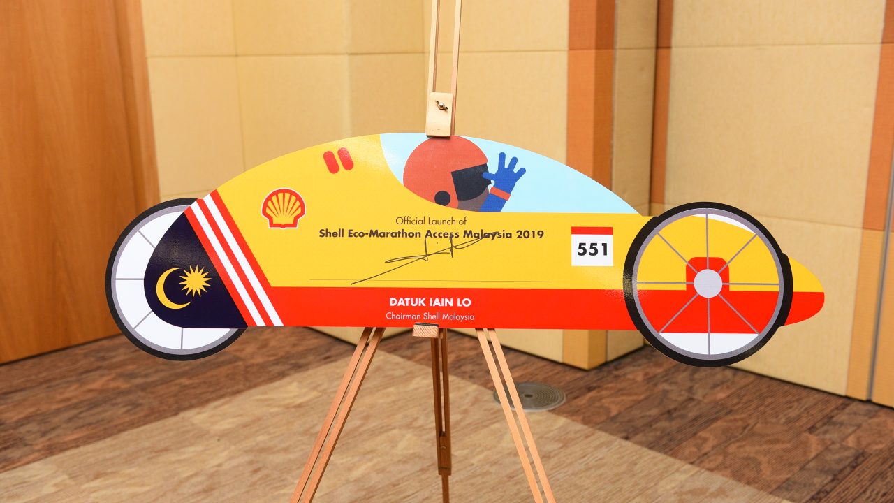 SEM Access Launch signed by Chairman Shell Malaysia