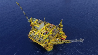 Aerial view of Malikai platform