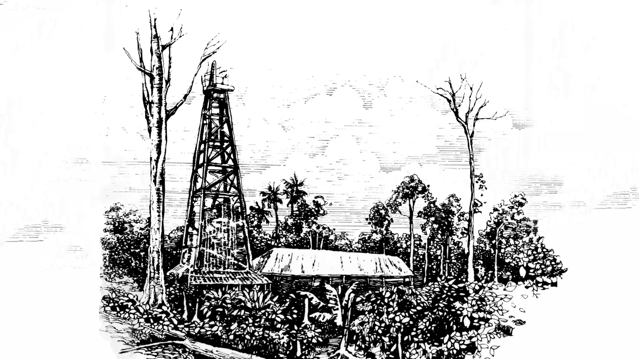 The First Oil Well in Malaysia