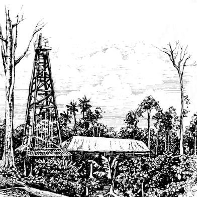 The First Oil Well in Malaysia