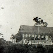 The Miri Club build on Club Hill, 1913