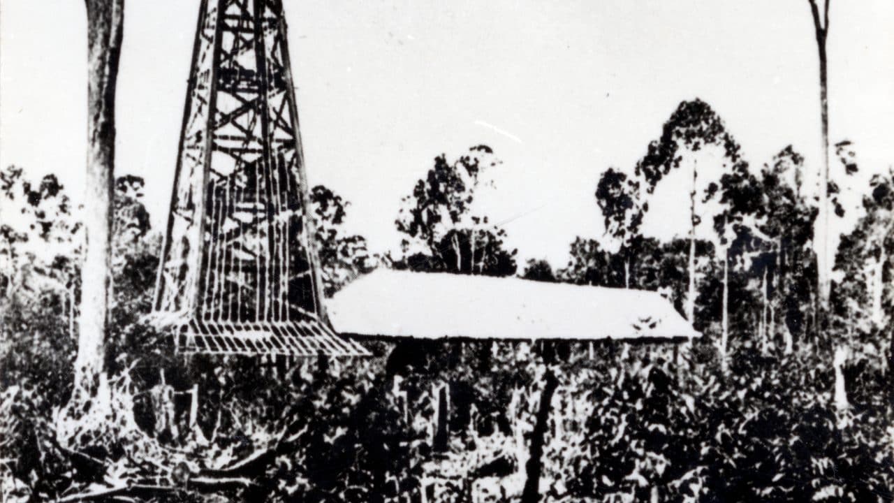 Miri Well #1 as it was in 1910
