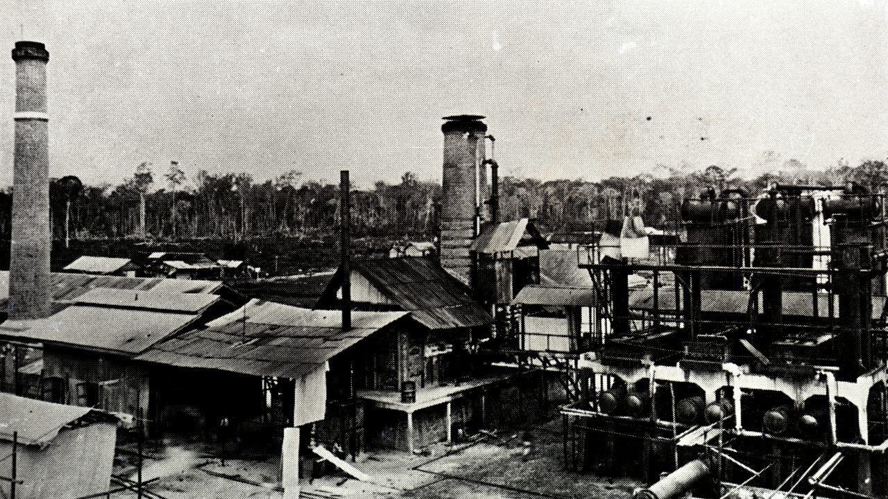 The Lutong Refinery as it was in 1920.