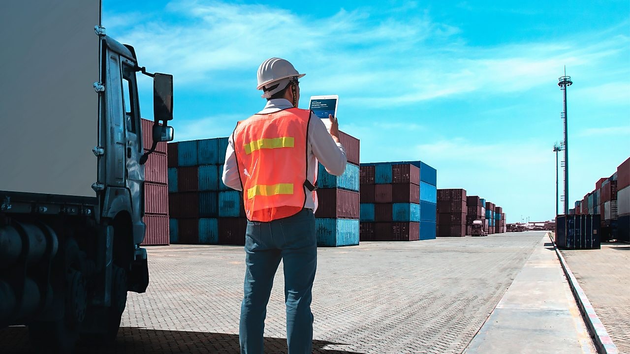 Fleet manager looking out