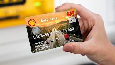 Holding the Shell Card