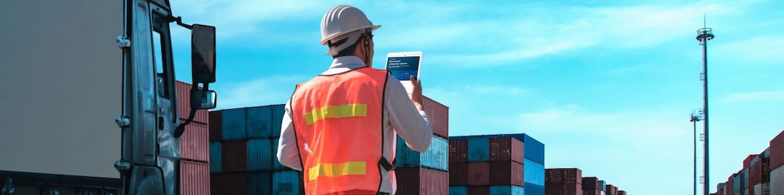 Fleet manager looking out