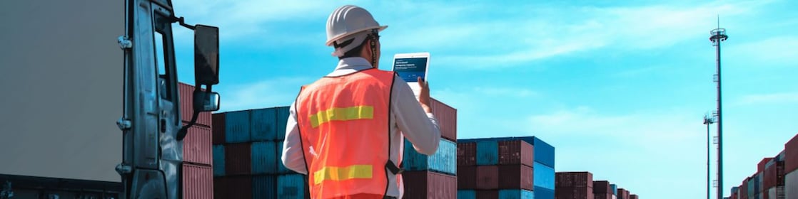 Fleet manager looking out