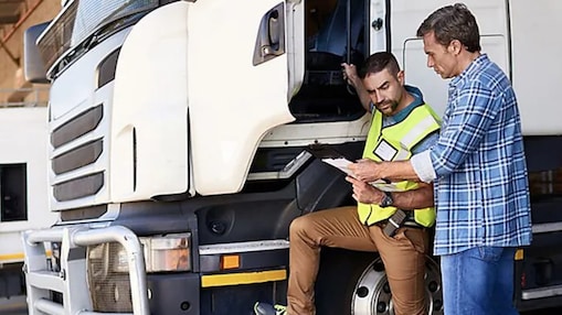 A driver in training