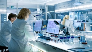 Scientists in Lab