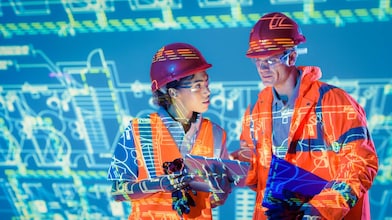 two digital technology employees