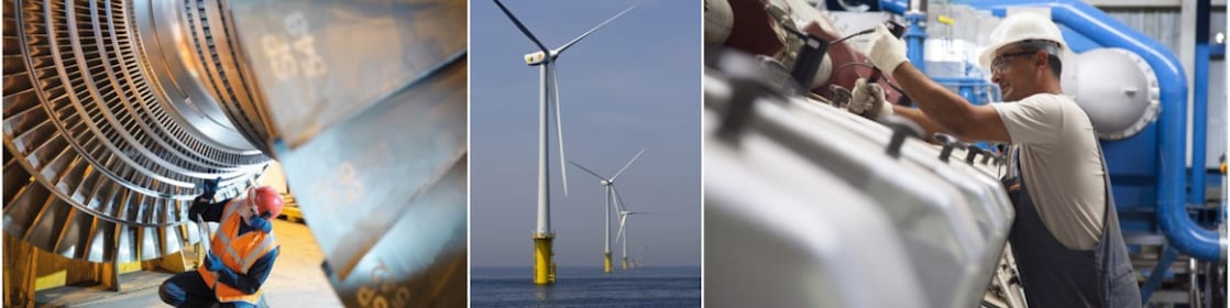 Various power industry infrastructure equipment