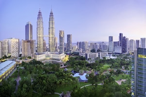 Kuala Lumpur city skyline