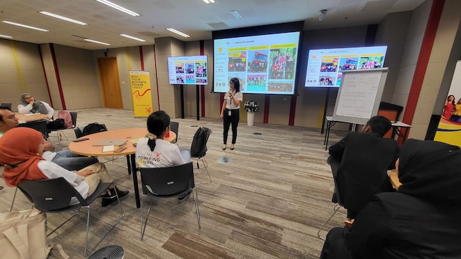 The big picture story, present by MY Head of Fleet Joanna Lean