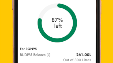 Check your monthly BUDI95 balance