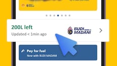 Shell app screen showing BUDI MADANI fuel subsidy balance.