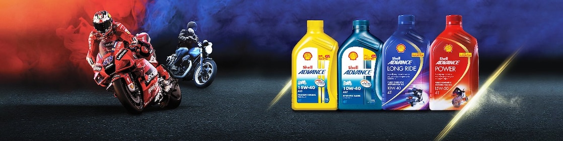 Shell Advance Motorcycle Engine Oil