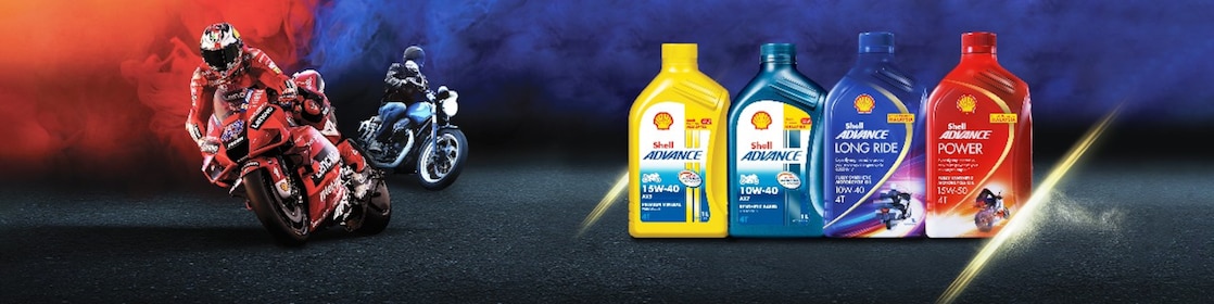 Shell Advance Motorcycle Engine Oil