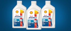 Packshot of Shell Helix HX5 SN 10W-30