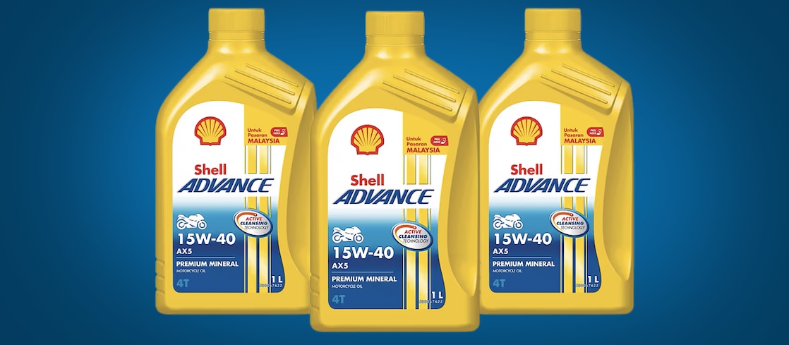 Shell Advance 4T AX5 15W-40