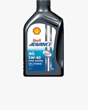 Packshot of Shell Advance 4T Ultra Scooter