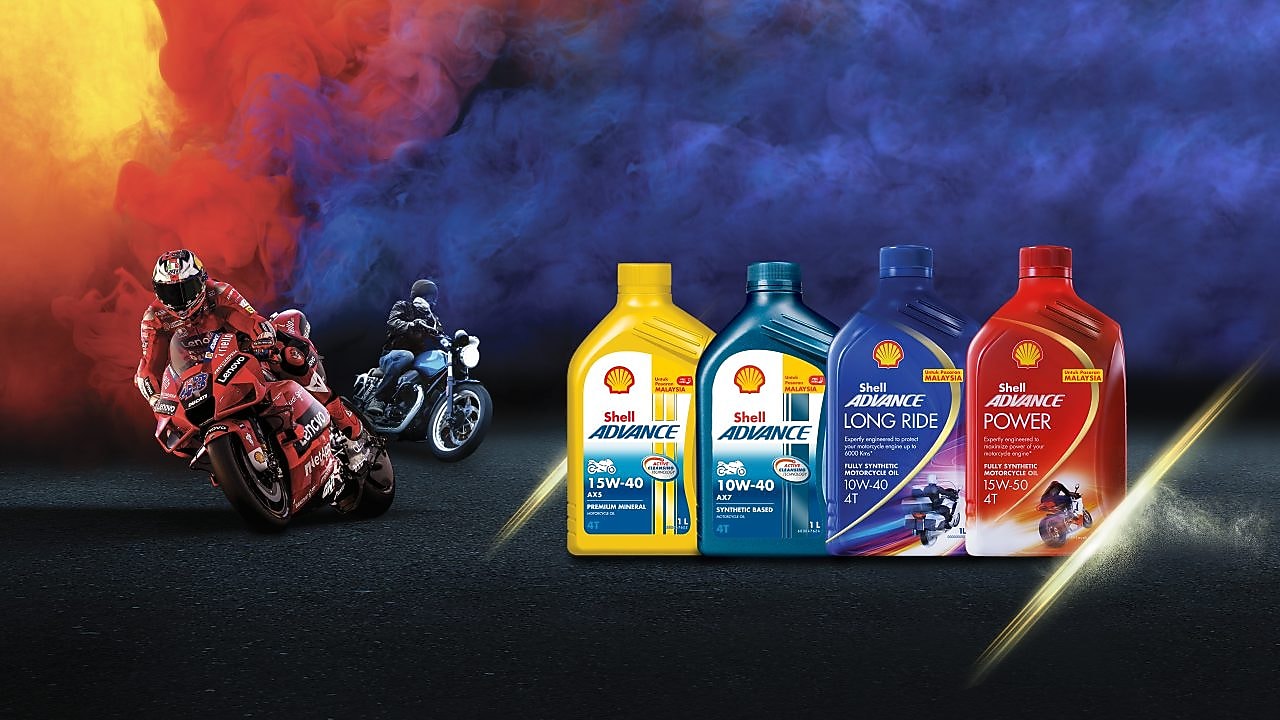 Shell Advance Motorcycle Engine Oil