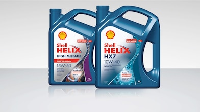 Shell Helix Semi Synthetic Motor Oils range
