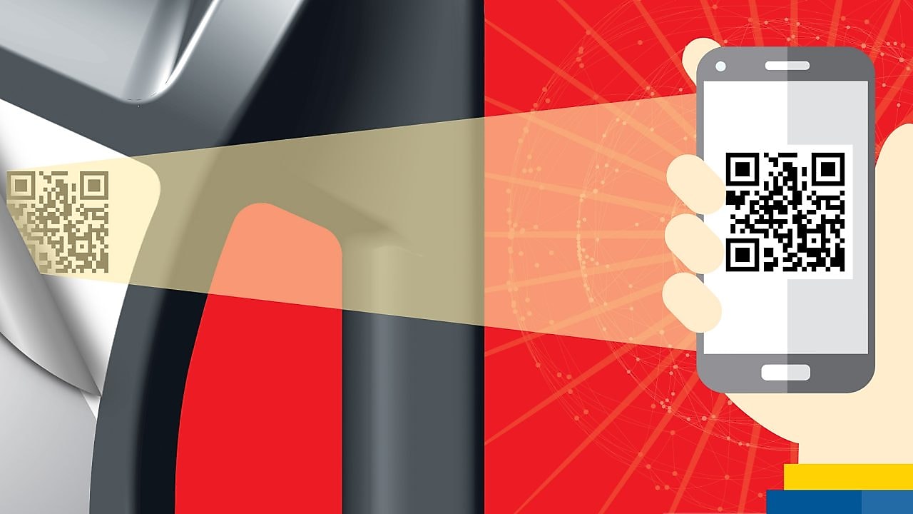 lubricant with barcode