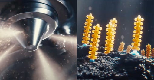 Image shows 3d rendering of fuels additive