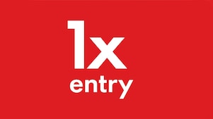 1x entry