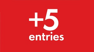 +5 entries
