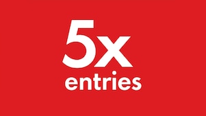 5x entries