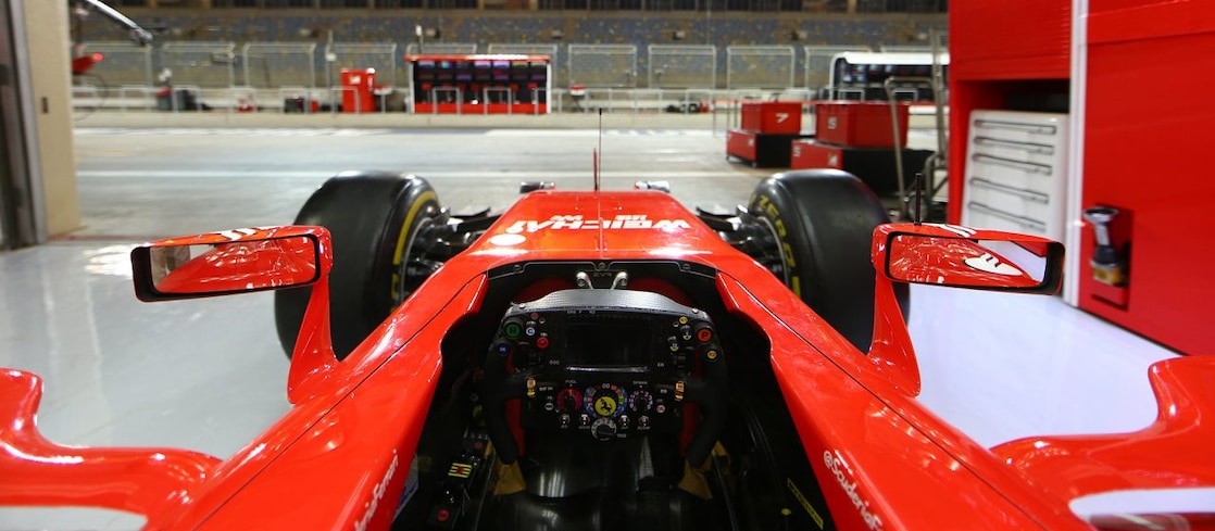 A view from the Scuderia Ferrari uncovered website