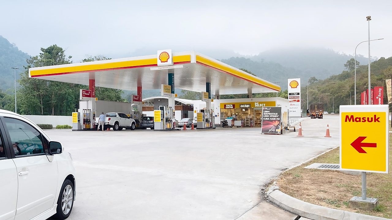 motorist looking at mobile phone