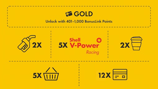 Collect bonuslink point gold