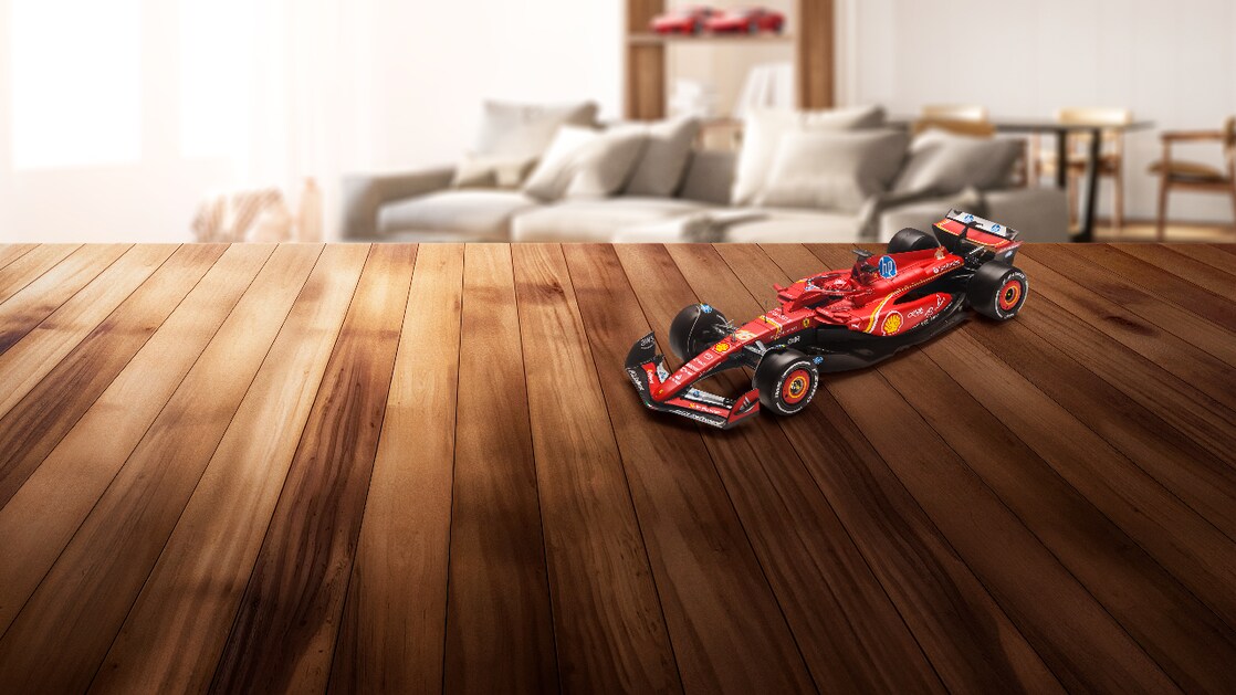 Limited Edition 1:24 scale model of the Ferrari F1 SF-24 car