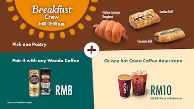 2 Pastries. One Great Deal.