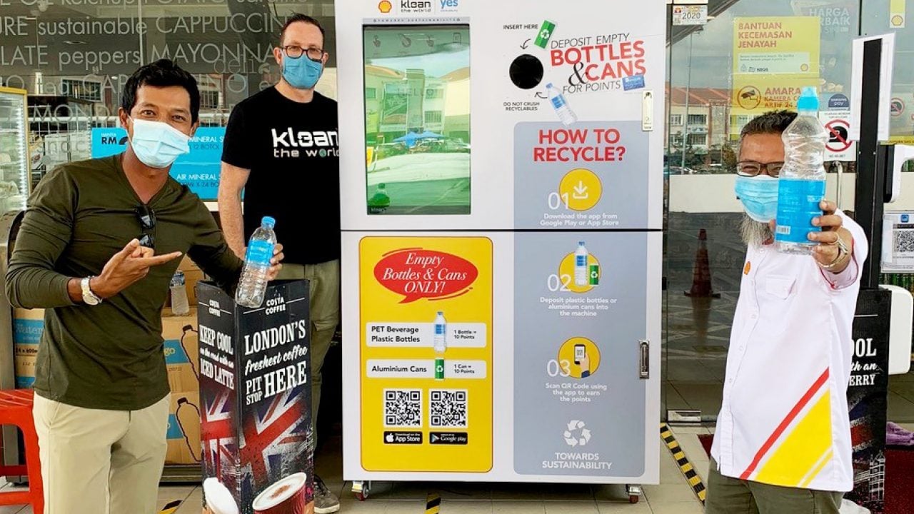 Reverse Vending Machine for Recycling