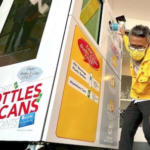 Reverse Vending Machine for Recycling